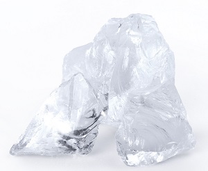 Glas Gabionenstein Clear (Klar)