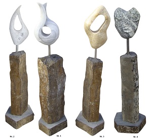 Statuen aus Basalt