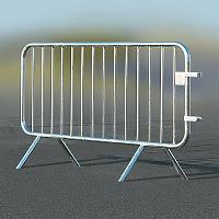 Ecobar -Absperrgitter aus Stahl