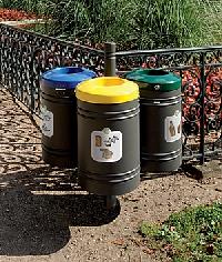 Abfallsortierbehlter GUSTAVIA 3 x 40 Liter